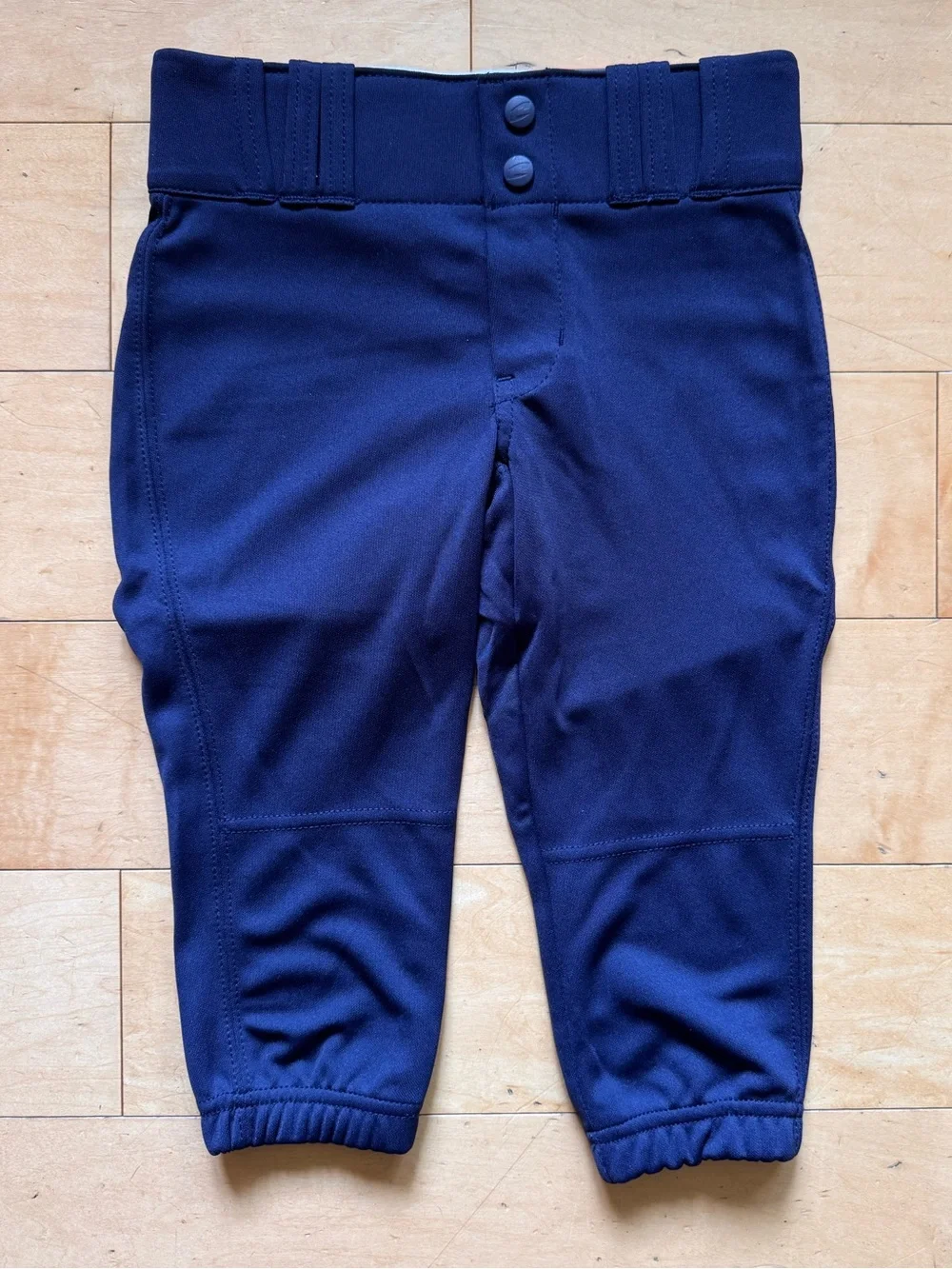 NWT Champro Girls Softball Pants, Sz Small, Navy Blue, baseball cropped athletic